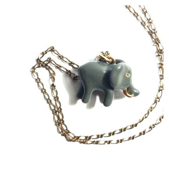 J. Crew Jewelry - J. Crew Elephant Necklace
